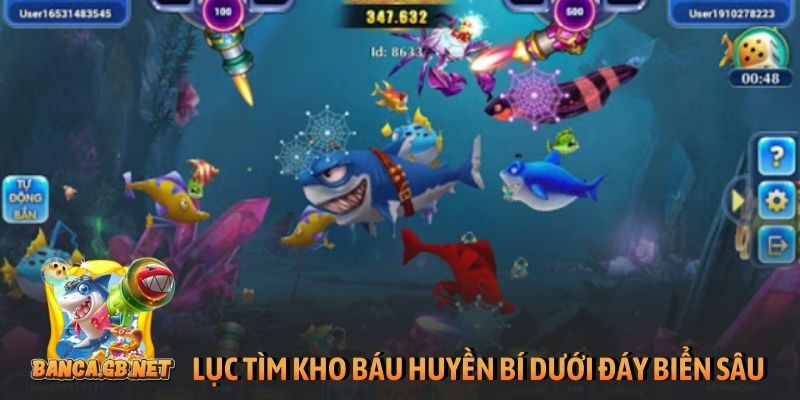 Bắn cá Đảo giấu vàng - Hải trình săn hũ dưới đại dương 2 Lục tìm kho báu huyền bí dưới đáy biển sâu